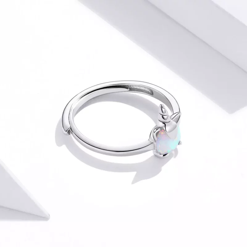 (afbeelding voor) Pandora Style Fantasie Eenhoorn Open Ring - SCR684 - Bekijken 4