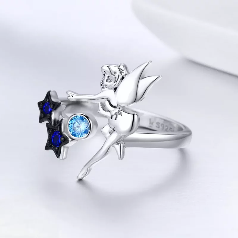 (afbeelding voor) Pandora Style Fee van de nacht Open Ring - SCR349 - Bekijken 2