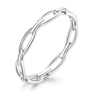 Pandora Style Franse keten Ring - BSR211-A (afbeelding voor) Pandora Style Franse keten Ring - BSR211-A
