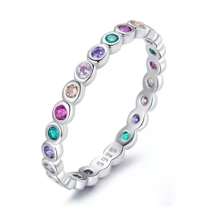 Pandora Style Gelukkig Ring - SCR714 (afbeelding voor) Pandora Style Gelukkig Ring - SCR714