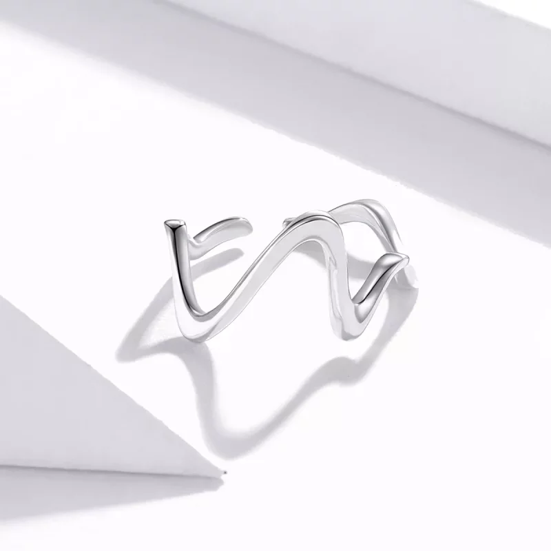 (afbeelding voor) Pandora Style Golf Open Ring - SCR673 - Bekijken 3