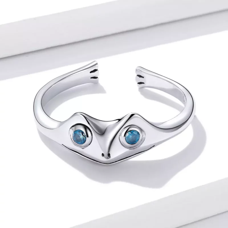 (afbeelding voor) Pandora Style Grappige Kikker Open Ring - BSR197 - Bekijken 4