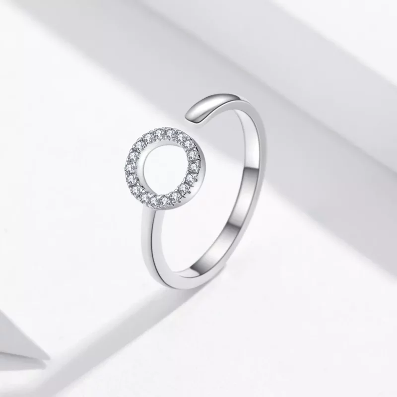 (afbeelding voor) Pandora Style Halo Open Ring - SCR545 - Bekijken 2