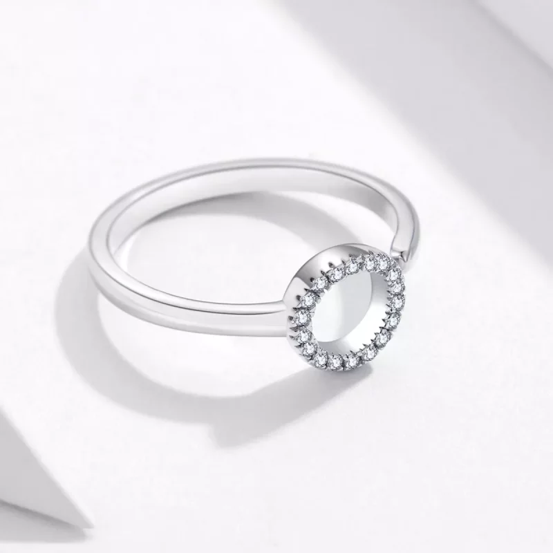 (afbeelding voor) Pandora Style Halo Open Ring - SCR545 - Bekijken 5