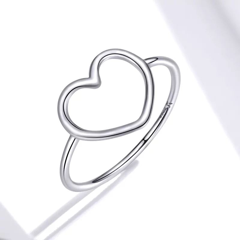 (afbeelding voor) Pandora Style Hart Ring - SCR641 - Bekijken 2