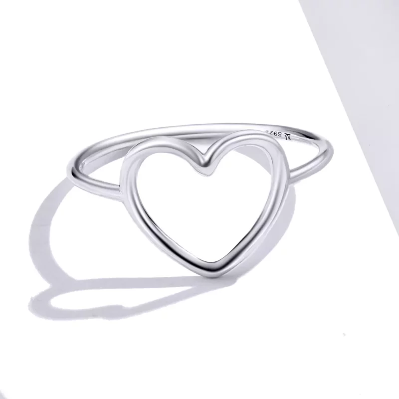 (afbeelding voor) Pandora Style Hart Ring - SCR641 - Bekijken 3