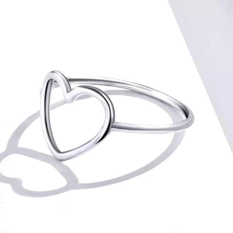(afbeelding voor) Pandora Style Hart Ring - SCR641 - Bekijken 4