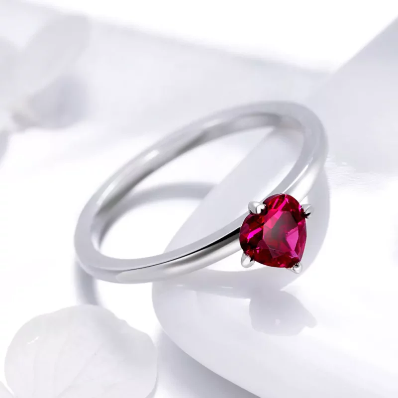 (afbeelding voor) Pandora Style Hartslag Ring - SCR389 - Bekijken 2