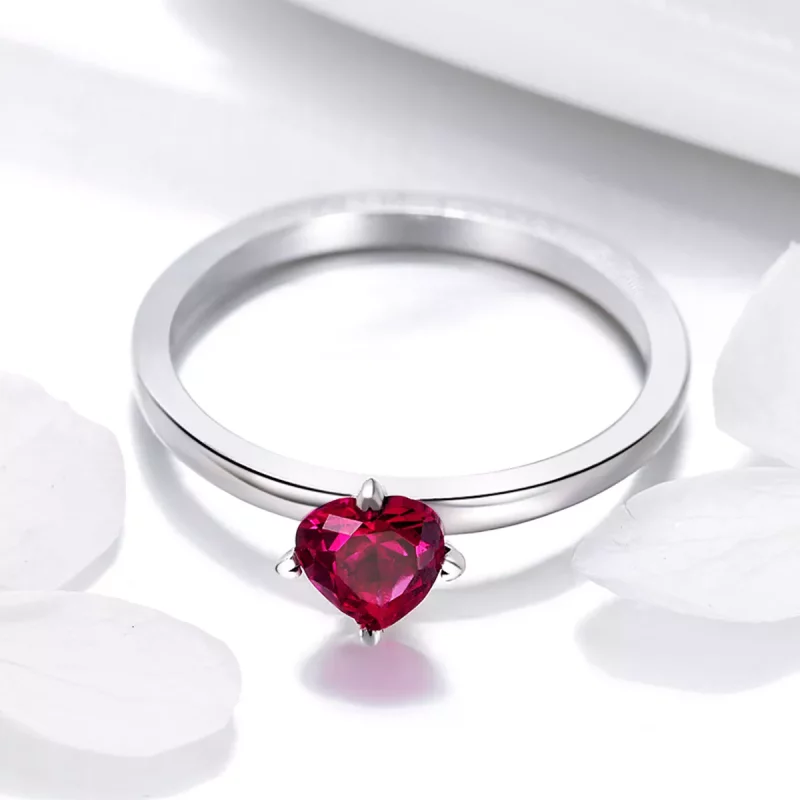 (afbeelding voor) Pandora Style Hartslag Ring - SCR389 - Bekijken 3