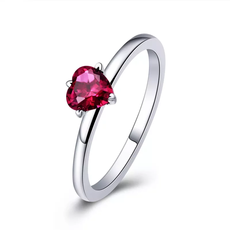 (afbeelding voor) Pandora Style Hartslag Ring - SCR389