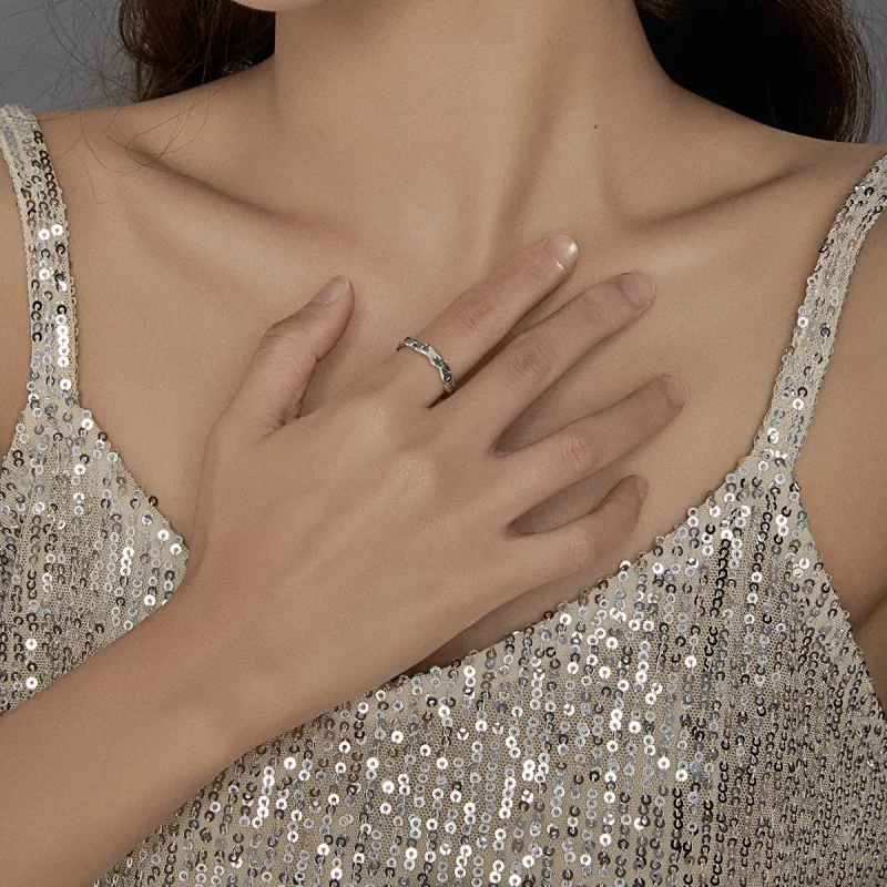 (afbeelding voor) Pandora Style hemelse sterren Open Ring - SCR678 - Bekijken 7
