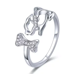 Pandora Style Hondenbedrijf Open Ring - SCR416 (afbeelding voor) Pandora Style Hondenbedrijf Open Ring - SCR416