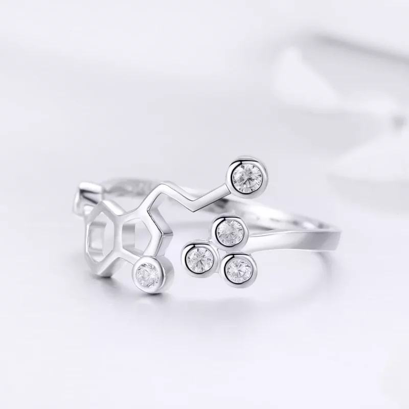 (afbeelding voor) Pandora Style Honingraat Ring - SCR433 - Bekijken 3