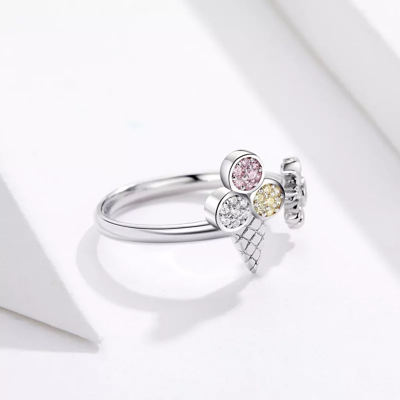 (afbeelding voor) Pandora Style Ijsje Open Ring - SCR529 - Bekijken 2