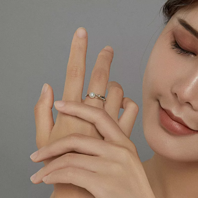 (afbeelding voor) Pandora Style Kat speelt bal Open Ring - SCR683 - Bekijken 6