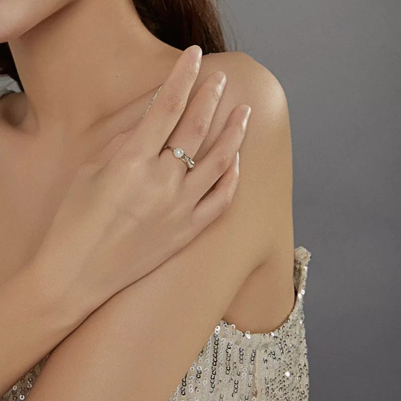 (afbeelding voor) Pandora Style Kat speelt bal Open Ring - SCR683 - Bekijken 7