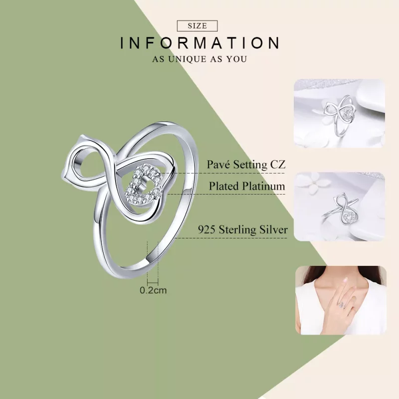 (afbeelding voor) Pandora Style Katten liefde Ring - SCR417 - Bekijken 4