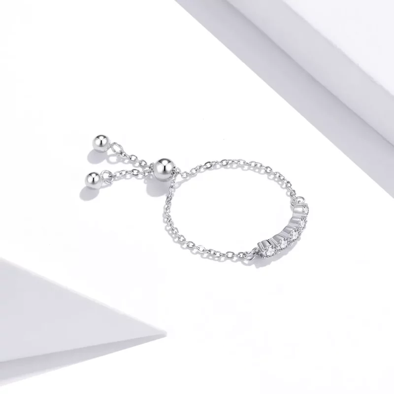 (afbeelding voor) Pandora Style Keten Open Ring - SCR699 - Bekijken 2