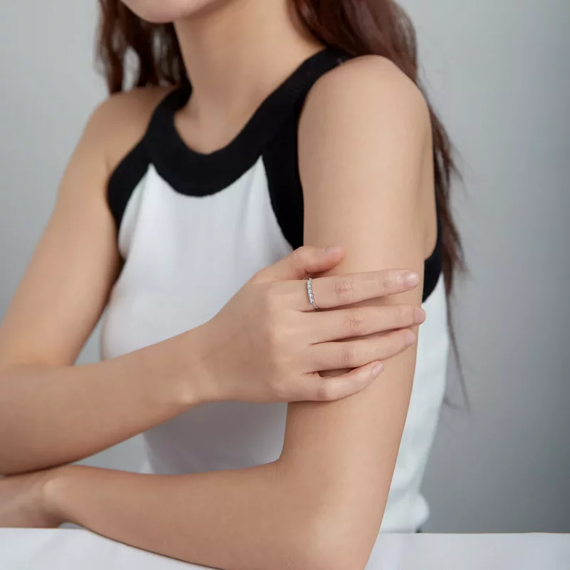 (afbeelding voor) Pandora Style Keten Open Ring - SCR699 - Bekijken 8