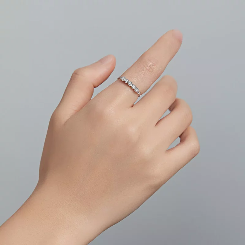 (afbeelding voor) Pandora Style Keten Open Ring - SCR699 - Bekijken 9