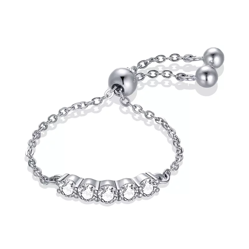 (afbeelding voor) Pandora Style Keten Open Ring - SCR699