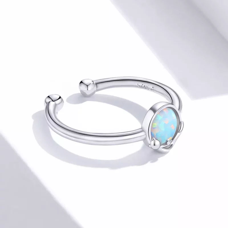 (afbeelding voor) Pandora Style Kitty In Shine Open Ring - SCR651 - Bekijken 4