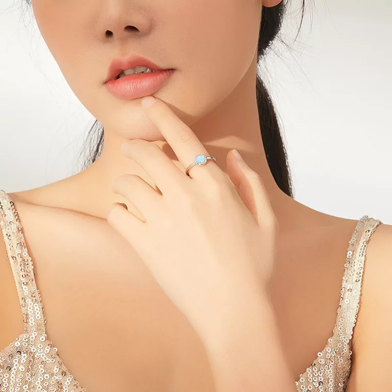 (afbeelding voor) Pandora Style Kitty In Shine Open Ring - SCR651 - Bekijken 5