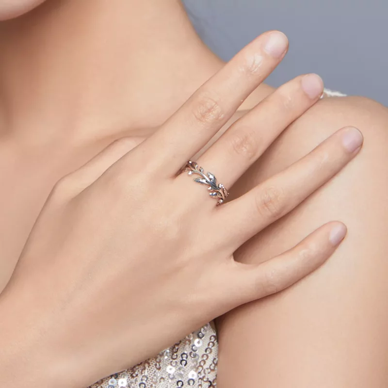 (afbeelding voor) Pandora Style Klassieke takken Ring - SCR669 - Bekijken 7