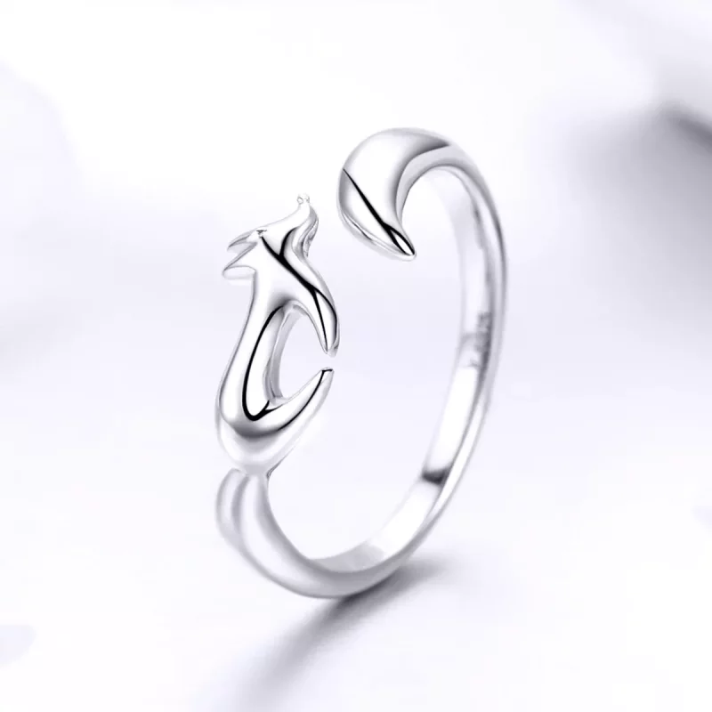(afbeelding voor) Pandora Style Kleine vos Open Ring - SCR478 - Bekijken 2