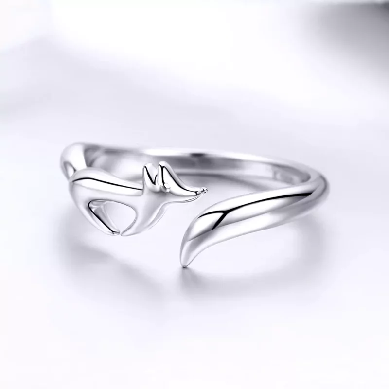 (afbeelding voor) Pandora Style Kleine vos Open Ring - SCR478 - Bekijken 3