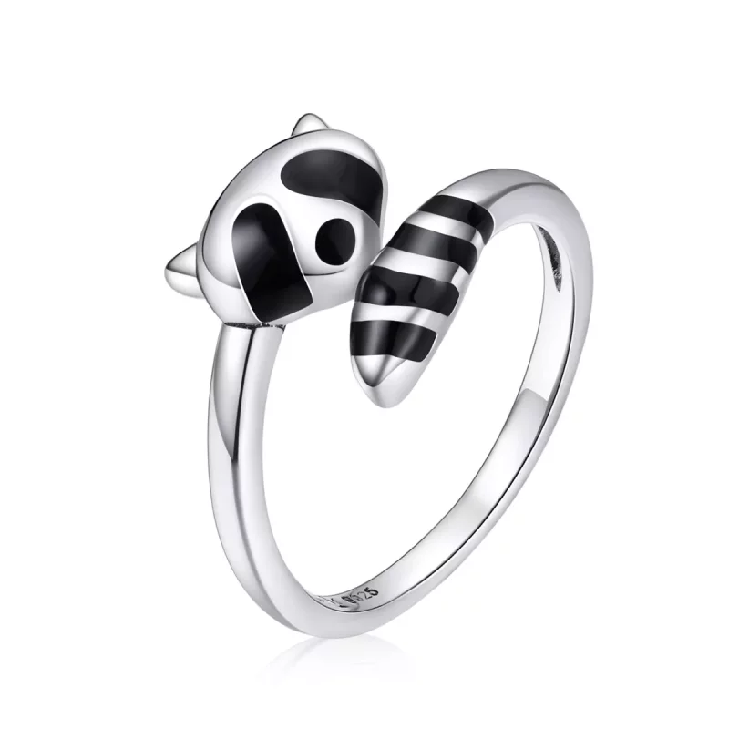 (afbeelding voor) Pandora Style kleine wasbeer Open Ring - SCR652