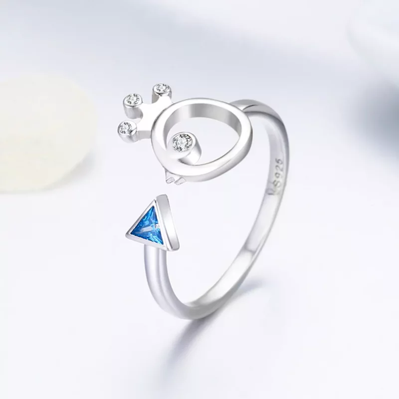 (afbeelding voor) Pandora Style koning van vissen Open Ring - SCR079 - Bekijken 3
