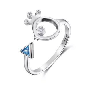 Pandora Style koning van vissen Open Ring - SCR079 (afbeelding voor) Pandora Style koning van vissen Open Ring - SCR079