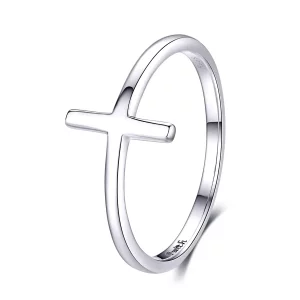 (afbeelding voor) Pandora Style Kruis Ring - SCR562