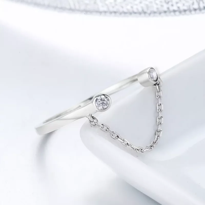 (afbeelding voor) Pandora Style Lach gezicht Open Ring - SCR216 - Bekijken 6