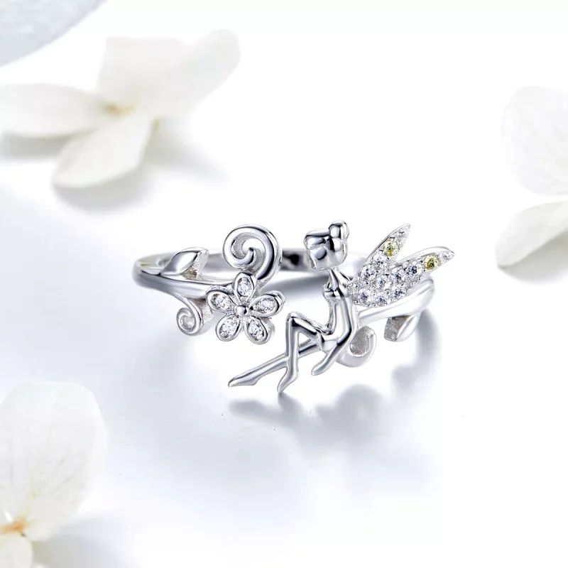 (afbeelding voor) Pandora Style Lentegeest Open Ring - BSR025 - Bekijken 3
