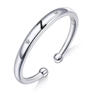 (afbeelding voor) Pandora Style Letter-Z Open Ring - SCR544-Z