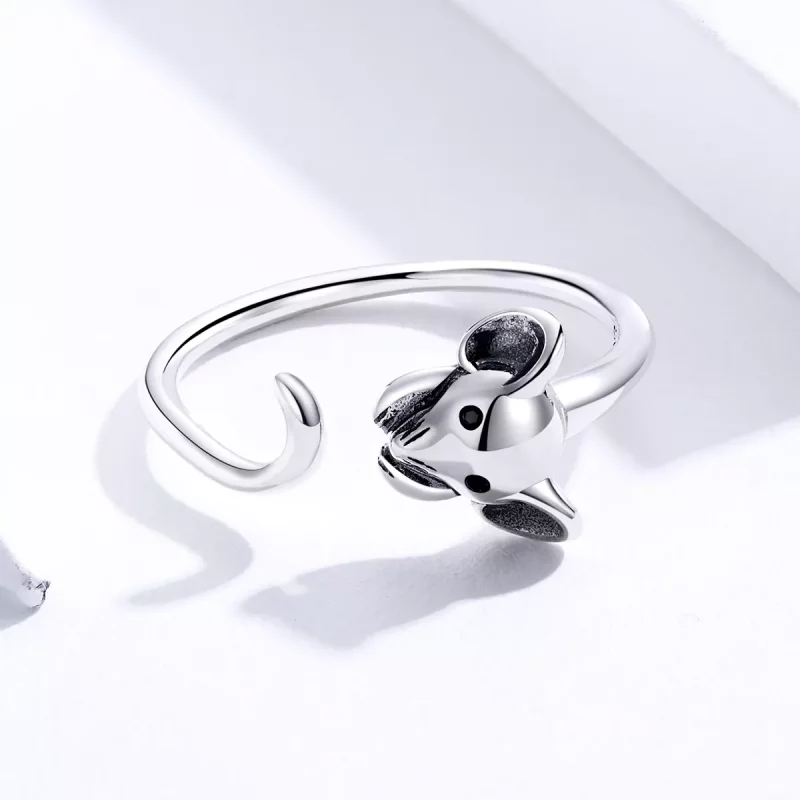 (afbeelding voor) Pandora Style Leuke muis Open Ring - SCR632 - Bekijken 3