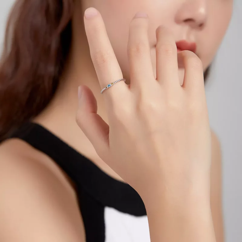 (afbeelding voor) Pandora Style liefde duurt voort Ring - SCR721 - Bekijken 7