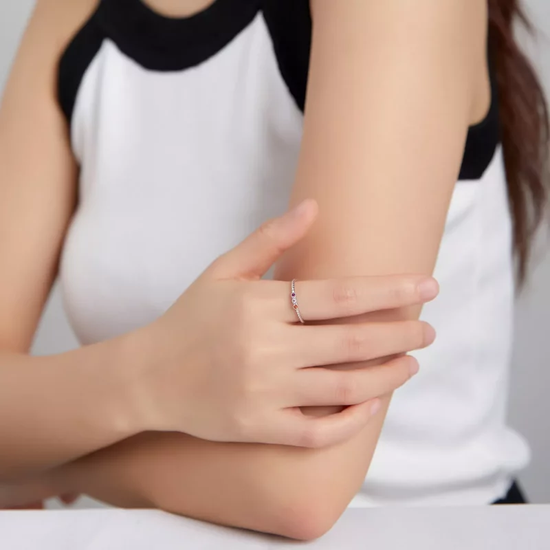 (afbeelding voor) Pandora Style Liefde in de palm Ring - SCR722 - Bekijken 6