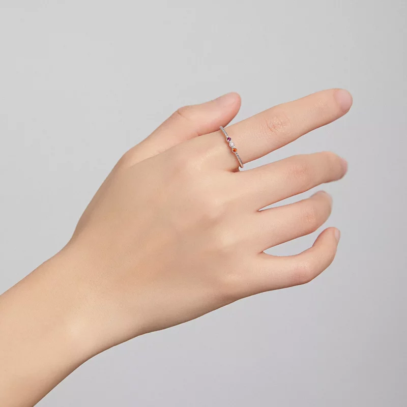 (afbeelding voor) Pandora Style Liefde in de palm Ring - SCR722 - Bekijken 7