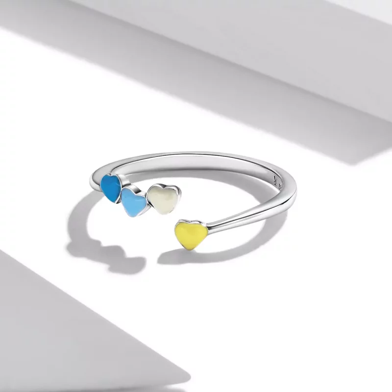 (afbeelding voor) Pandora Style Liefde Open Ring - SCR770 - Bekijken 4
