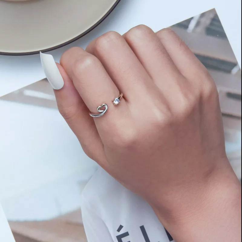 (afbeelding voor) Pandora Style Liefde Open Ring - SCR870 - Bekijken 5