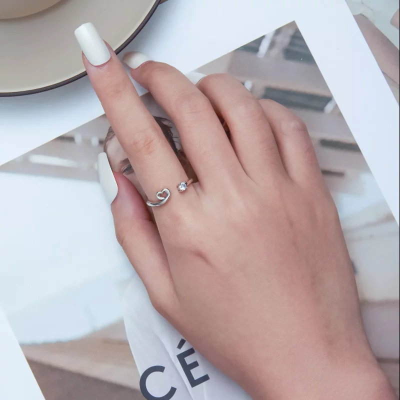 (afbeelding voor) Pandora Style Liefde Open Ring - SCR870 - Bekijken 6