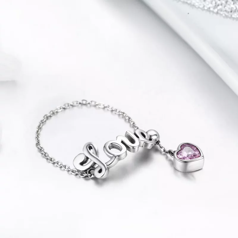 (afbeelding voor) Pandora Style Liefde Ring - SCR246 - Bekijken 4