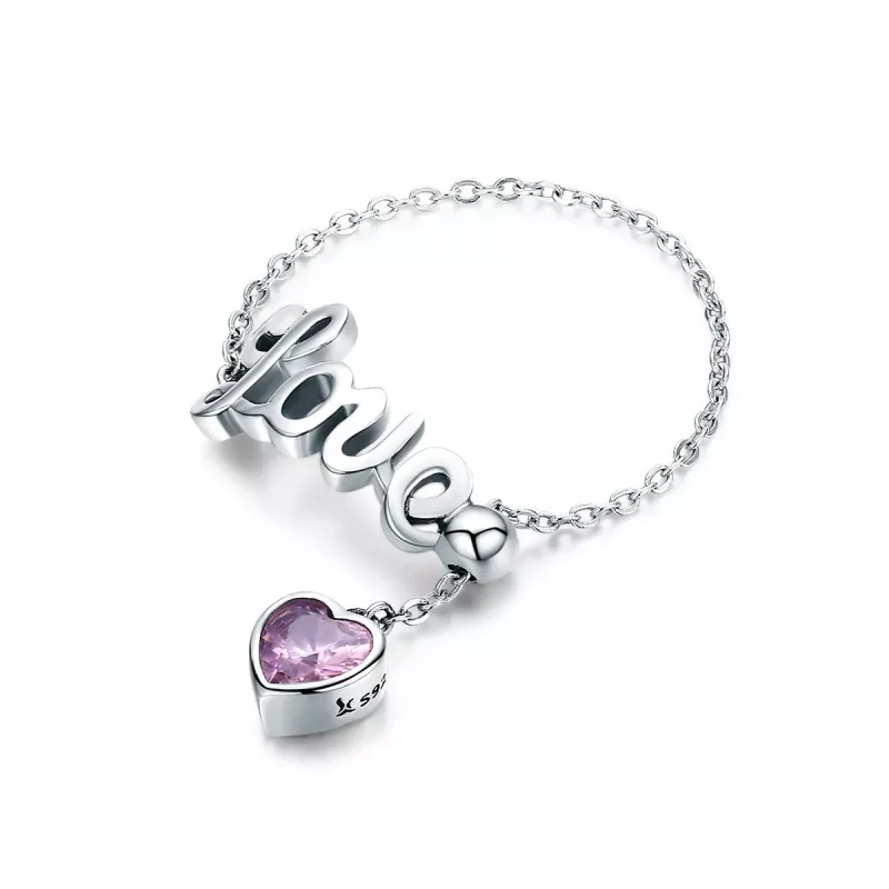 (afbeelding voor) Pandora Style Liefde Ring - SCR246