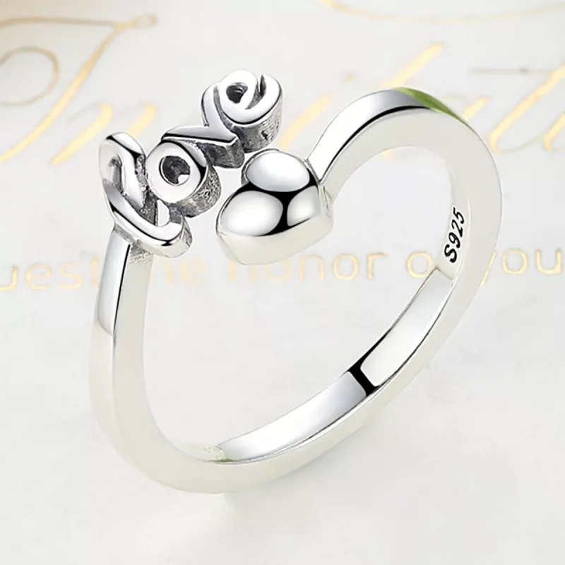 (afbeelding voor) Pandora Style Liefde voor jou Open Ring - SCR024 - Bekijken 2