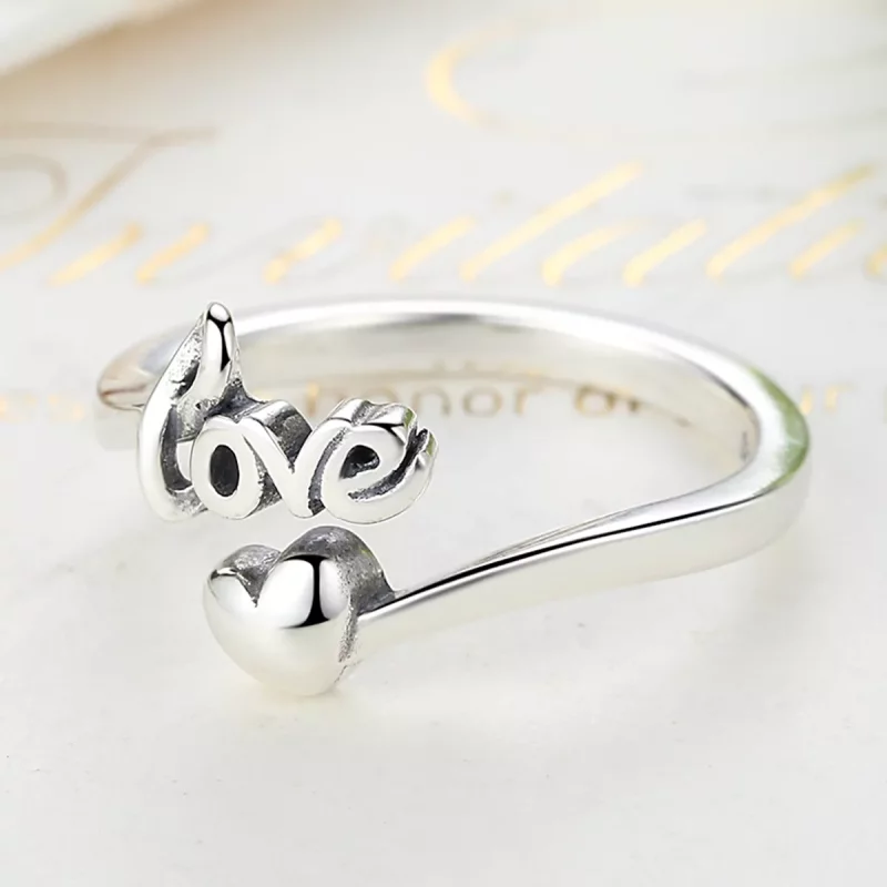 (afbeelding voor) Pandora Style Liefde voor jou Open Ring - SCR024 - Bekijken 3