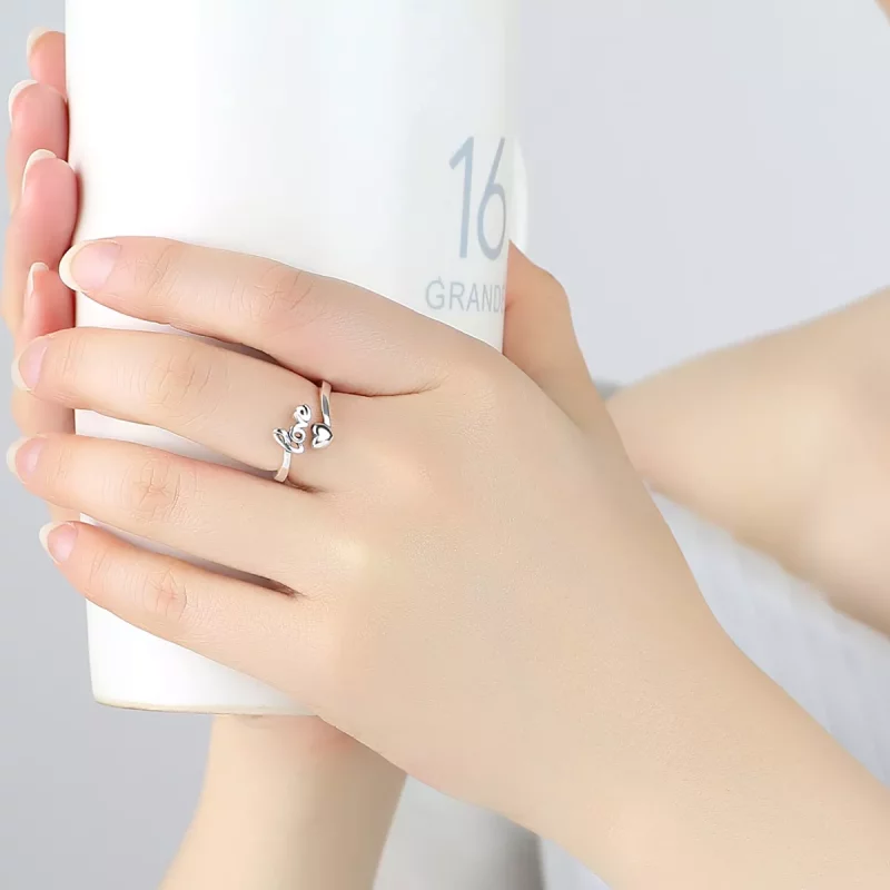 (afbeelding voor) Pandora Style Liefde voor jou Open Ring - SCR024 - Bekijken 5