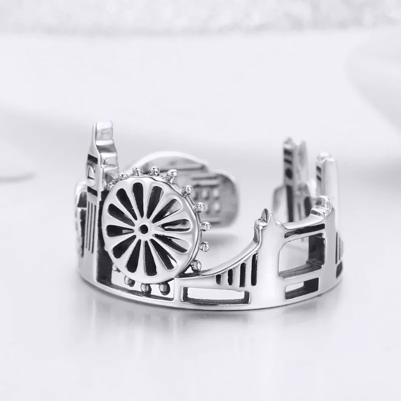 (afbeelding voor) Pandora Style Londen Open Ring - SCR474 - Bekijken 4